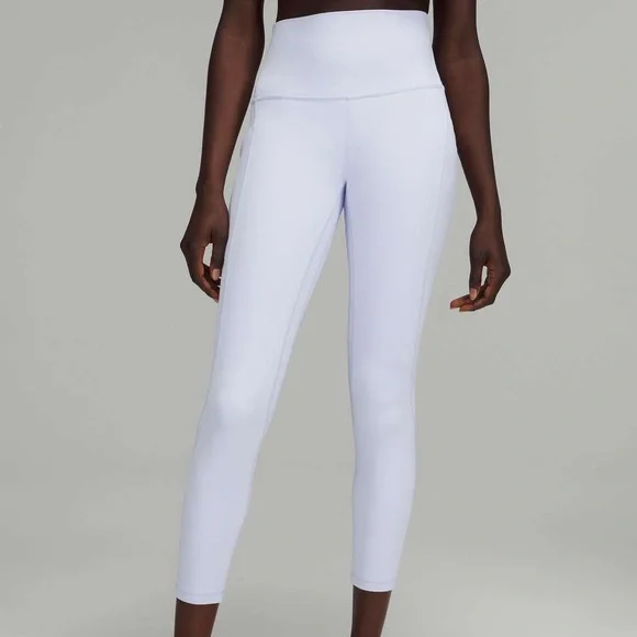 NWT Lululemon Align High-Rise Pant with Pockets 25"
Pastel Blue (PSLB) Size 2 - Picture 3 of 5